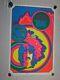 Rare Vintage Original Hair 60's Blacklight Poster Tribal Love Rock Music 35x23