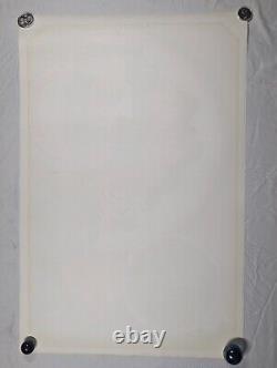 Rare Vintage Original Hair 60's Blacklight Poster Tribal Love Rock Music 35X23