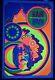 Rare Vintage Original Hair 60s Blacklight Poster Tribal Love Rock Music 35x23