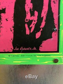 Rare Vtg 1967 Jimi Hendrix Blacklight Poster Joe Roberts Jr Psychedelic rockstar
