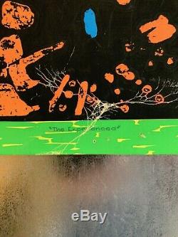 Rare Vtg 1967 Jimi Hendrix Blacklight Poster Joe Roberts Jr Psychedelic rockstar