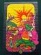 Rare Vtg Petagno 1970 Time Out In Time Black Light Poster Hippie Psychedelic