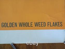 Rare Weedies Breakfast of Headstarters 1969 Dennis Dent Blacklight Poster