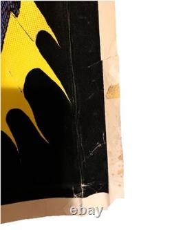 Rare bruce lee blacklight poster