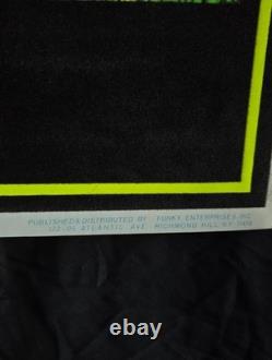 Relix Relix Rainbow #835 Blacklight Poster 1992 Skeleton Rainbow Cassette Tapes