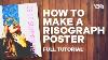 Risograph Poster Tutorial In Illustrator And Photoshop