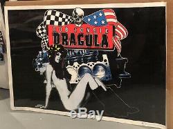 Rob Zombie Dragula Black Light Poster 1999, Very Rate