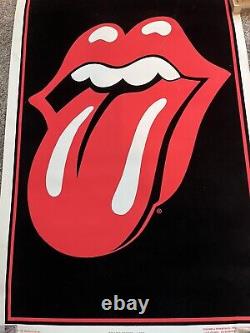 Rolling Stones Blacklight Poster