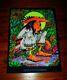 San Mezcalito 1970's Rick Griffin Silk Screen Black Light Poster