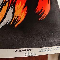 SATAN'S DEN Devil Horror Werewolf Beast Poster PP489 70s orig Velva Glow in Dark