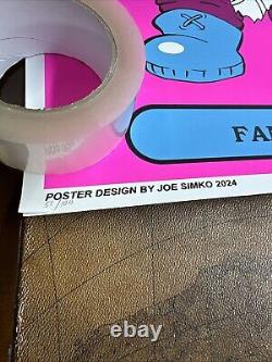 SDCC 2024 Garbage Pail Kids Fan Boyd Joe Simko Poster 51/100 Signed Topps