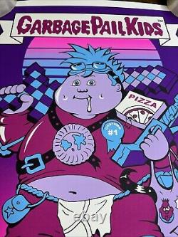 SDCC 2024 Garbage Pail Kids Fan Boyd Joe Simko Poster 51/100 Signed Topps
