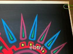 SHOUTING PHEASANT VINTAGE 1968 HEADSHOP BLACKLIGHT DREAM MERCH POSTER By DEMAINE