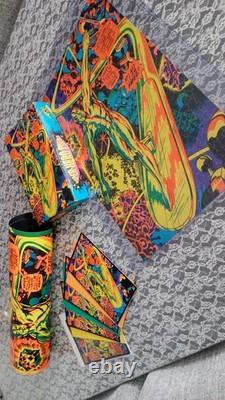 SILVER SURFER MARVEL THIRD EYE Black Light I'M FREE POSTER PUZZLE GREETING CARDS