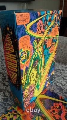 SILVER SURFER MARVEL THIRD EYE Black Light I'M FREE POSTER PUZZLE GREETING CARDS