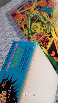 SILVER SURFER MARVEL THIRD EYE Black Light I'M FREE POSTER PUZZLE GREETING CARDS