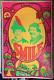 Smile Laurel & Hardy W-47 Vintage 1969 Blacklight Poster By Wespac Visual -nice