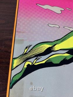 SPIDERMAN AND NAMOR MARVEL THIRD EYE Black light poster TE4023 GENE COLAN