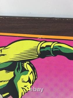 SPIDERMAN AND NAMOR MARVEL THIRD EYE Black light poster TE4023 GENE COLAN