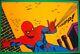 Spiderman Thwipp Marvel Third Eye Black Light Poster Te 4016 Gil Kane
