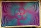 Spiral Zonk Vintage 1970's Headshop Blacklight Poster By Aa Sales -nice