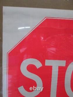 STOP WAR vintage poster 1970's peace black light sign COCORICO anti 18420
