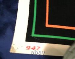 SUPER RARE Vintage 1984 ORIGINAL BLACK SABBATH Velvet Blacklight poster