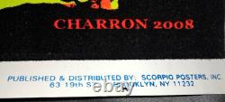 Scarface Blacklight Poster VERY RARE 35 x 23 Charron 2008 #1868 Used