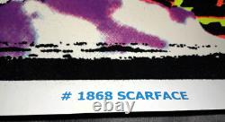 Scarface Blacklight Poster VERY RARE 35 x 23 Charron 2008 #1868 Used
