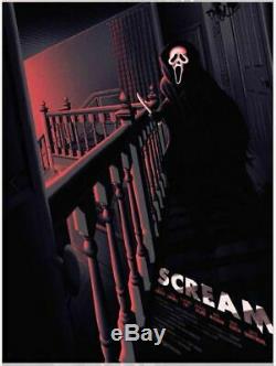 Scream Movie Melvin Mago Poster Screen Print Blacklight 18x24 Mondo