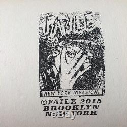 Signed Faile New York Invasion Black Light Poster Art Print Limited Edition