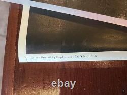 Sirkia 1967 MANDALA OF THE MAGNIFICENT Royal Screen Craft BLACK LIGHT POSTER