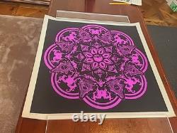 Sirkia 1967 Mandala Miller Blacklight Poster