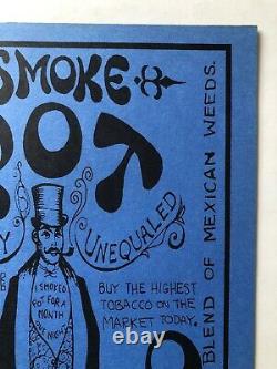 Smoke Pot Tobacco Vintage Poster 1960s Headshop Smoke shop Marijuana Weed Drugs