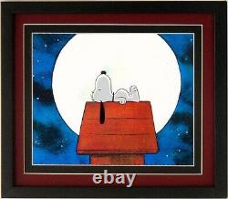 Snoopy The Dreamer Poster Framed