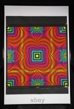 Soliloquy Blacklight Poster 1968 Wespac San Francisco Happenings