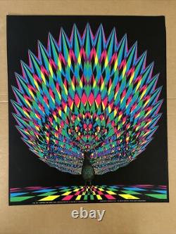 Soliloquy blacklight poster vintage original wespac Nancy Parker 1968