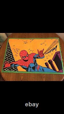 Spiderman The Third Eye Blacklight Poster #4016. 1971 Marvel Poster Spider-man