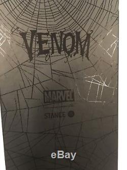 Stance NYCC 2018 Marvel VENOM 1/100 Blacklight Poster & Socks Set YELLOW Ver 316