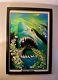 Stunning Original Black Light Jaws Poster Super Shark Velma Print 1975 Very Rare