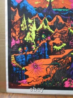 Sunrise Lost Horizons black light Poster 1969 A Mattila 19531