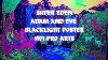 Super Eden Adam And Eve 1971 Blacklight Poster