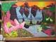 Super Eden Vintage Black Light Poster Vintage 1971 Garden Psychedelic 14137