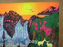 Super Eden Vintage black light Poster Vintage 1971 Garden Psychedelic 14137