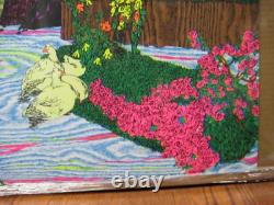 Super Eden Vintage black light Poster Vintage 1971 Garden Psychedelic 14137