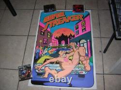 Super Streaker Blacklight Poster 1974 Vintage Monoarch Adult Humor