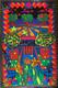 Terrestial Garden Vintage 1971 Blacklight Poster By The Third Eye -nice! #650