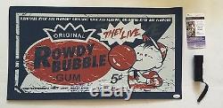 THEY LIVE Secret Poster Print-#4/40-Piper/David/Foster JSA SIGNED-with Blacklight