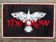 The Crow Movie Logo Vintage Poster Blacklight Flocked 1994 Brandon Lee