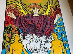 THE LOVERS 1970's VINTAGE TAROT CARD HEADSHOP POSTER By ARTISAN PRINTS -NICE